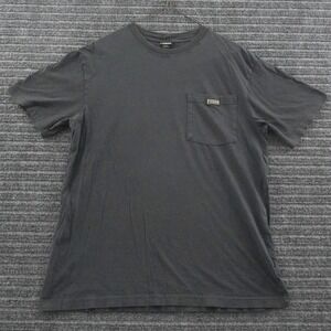 CC Filson Outfitter Pocket T-Shirt Mens S Gray Short Sleeve Cotton Crewneck Logo